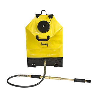 Mochila Flexível Anti-incêndio 21L Guarany tanque PVC costal com alcance 12m para combate florestal
